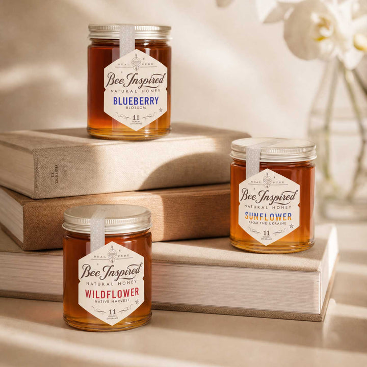 Three jars of &