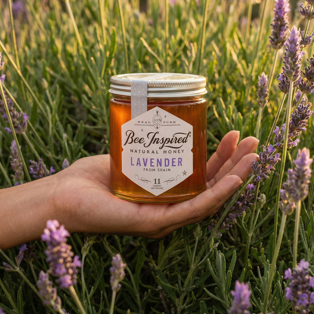 honey lavender flower Lavender Honey, Raw Monofloral