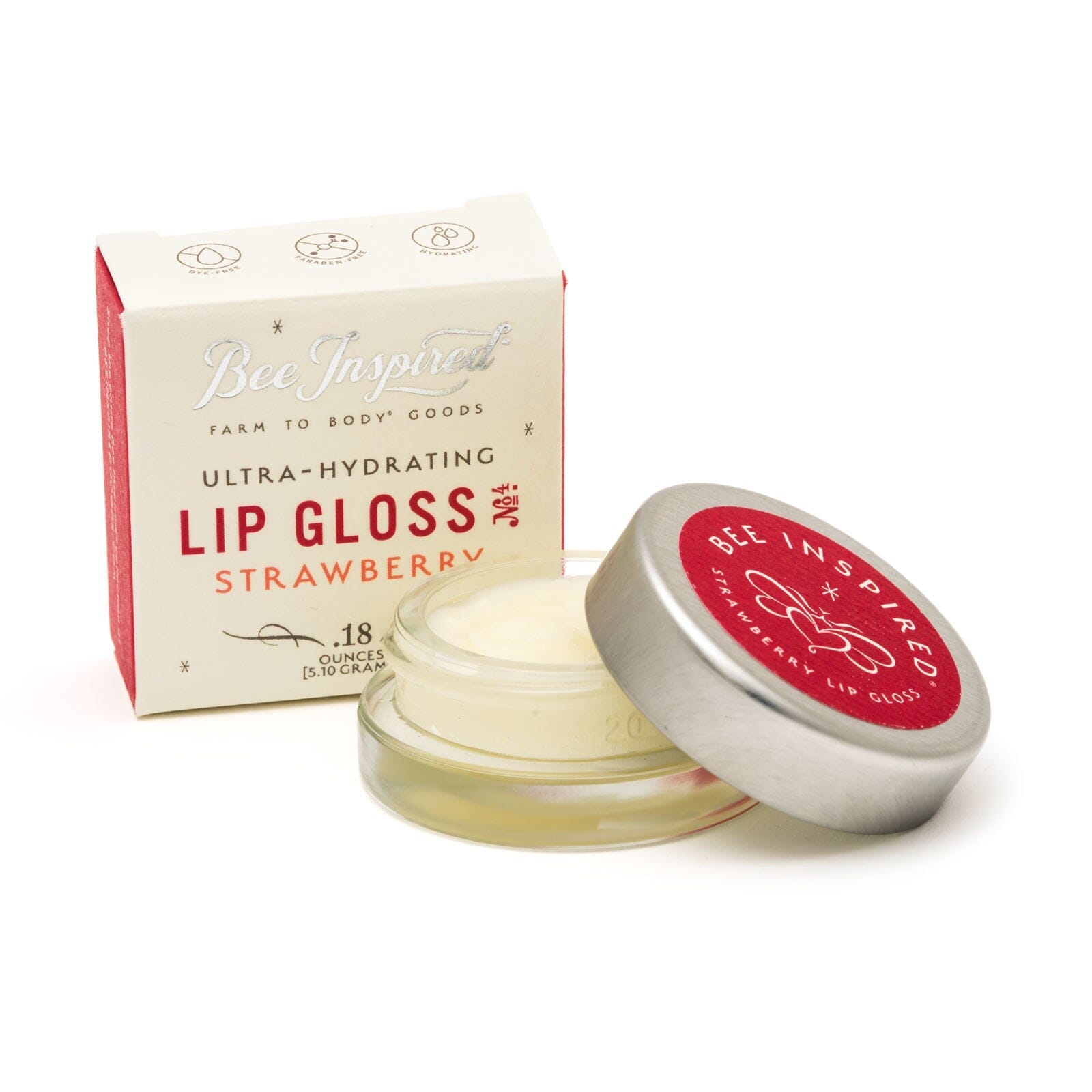 Strawberry Lip Gloss | Bee Inspired