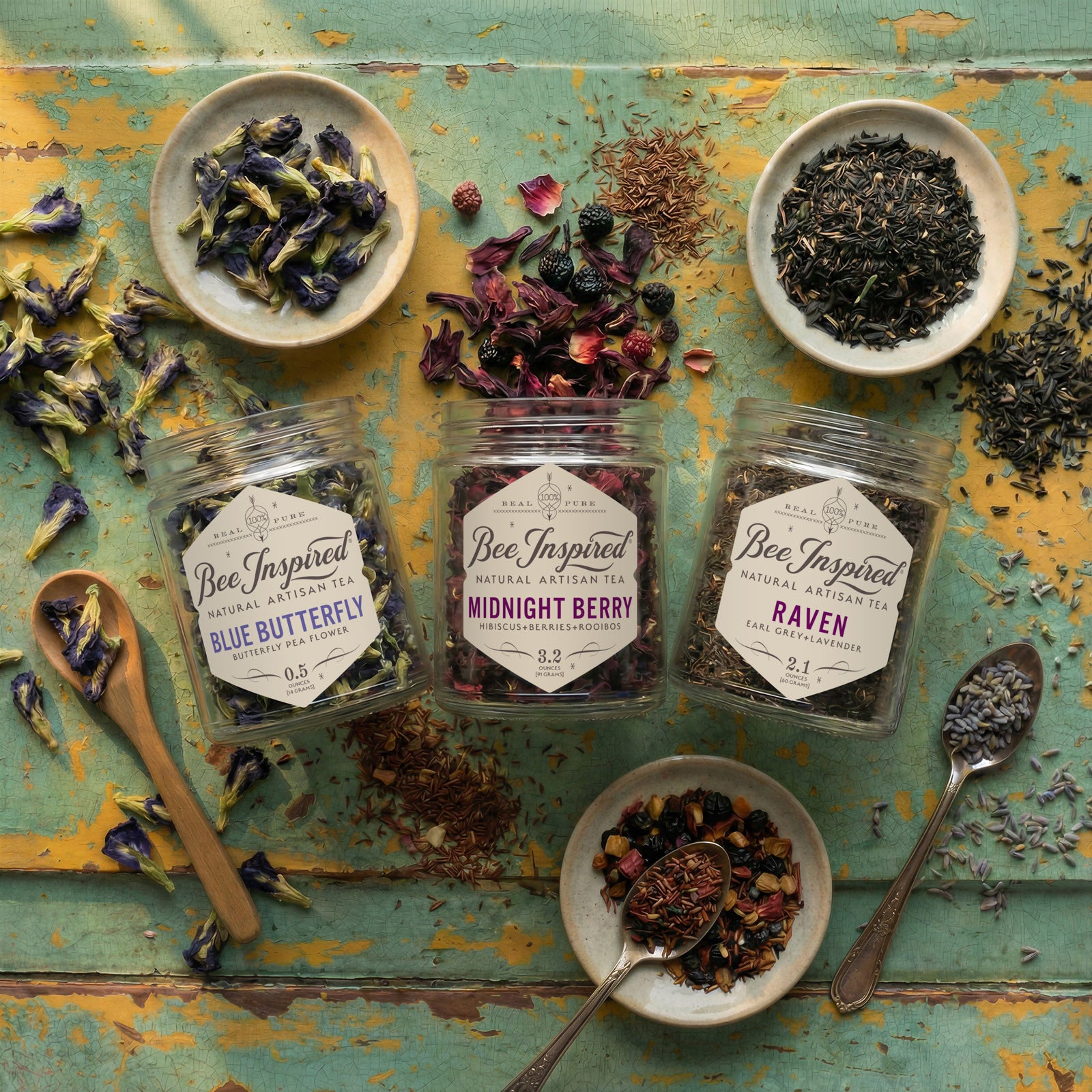 Mixologist's Tea Set: Cocktail & Mocktail Teas | Bee Inspired Goods