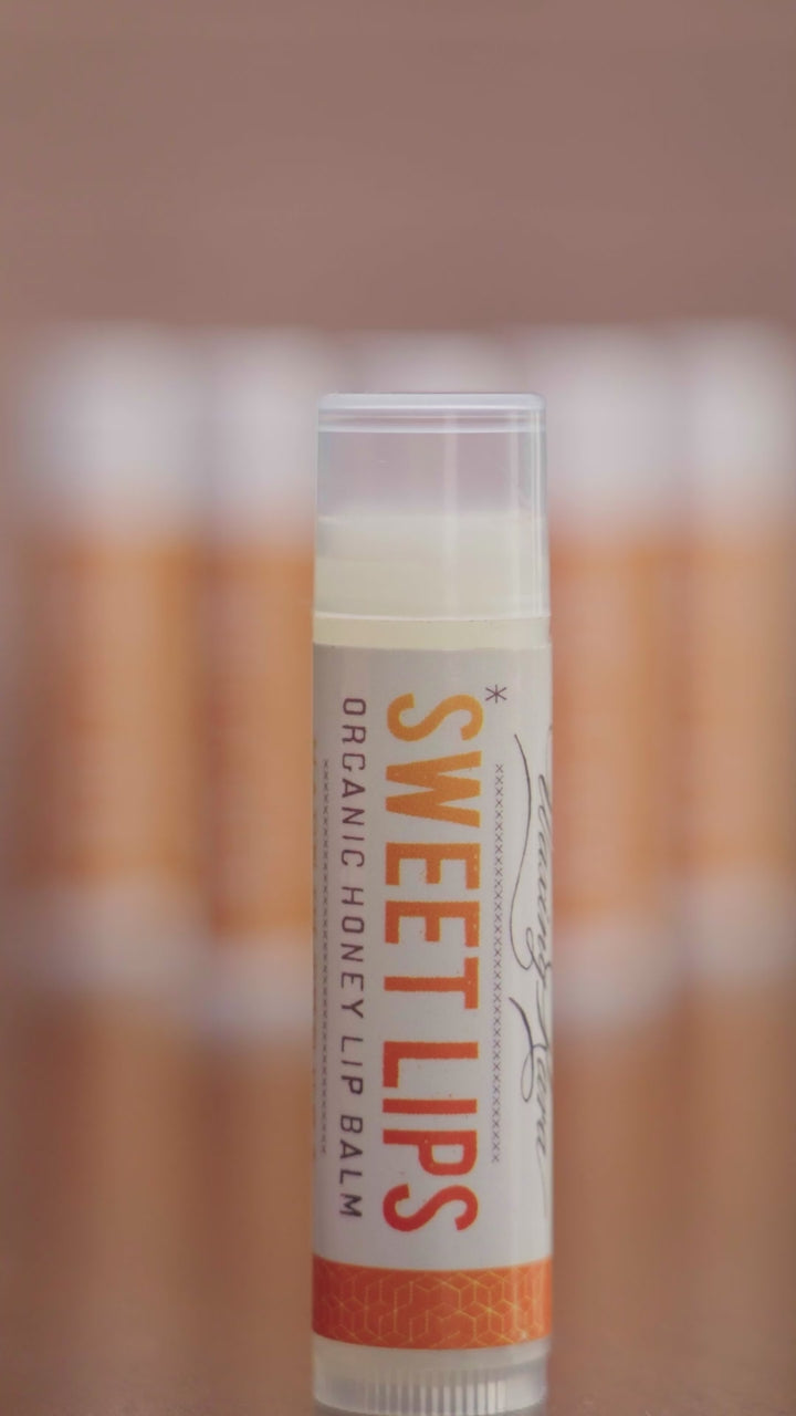 Sweet Lips replacing Plastic-Free Honey Lip Balm  video