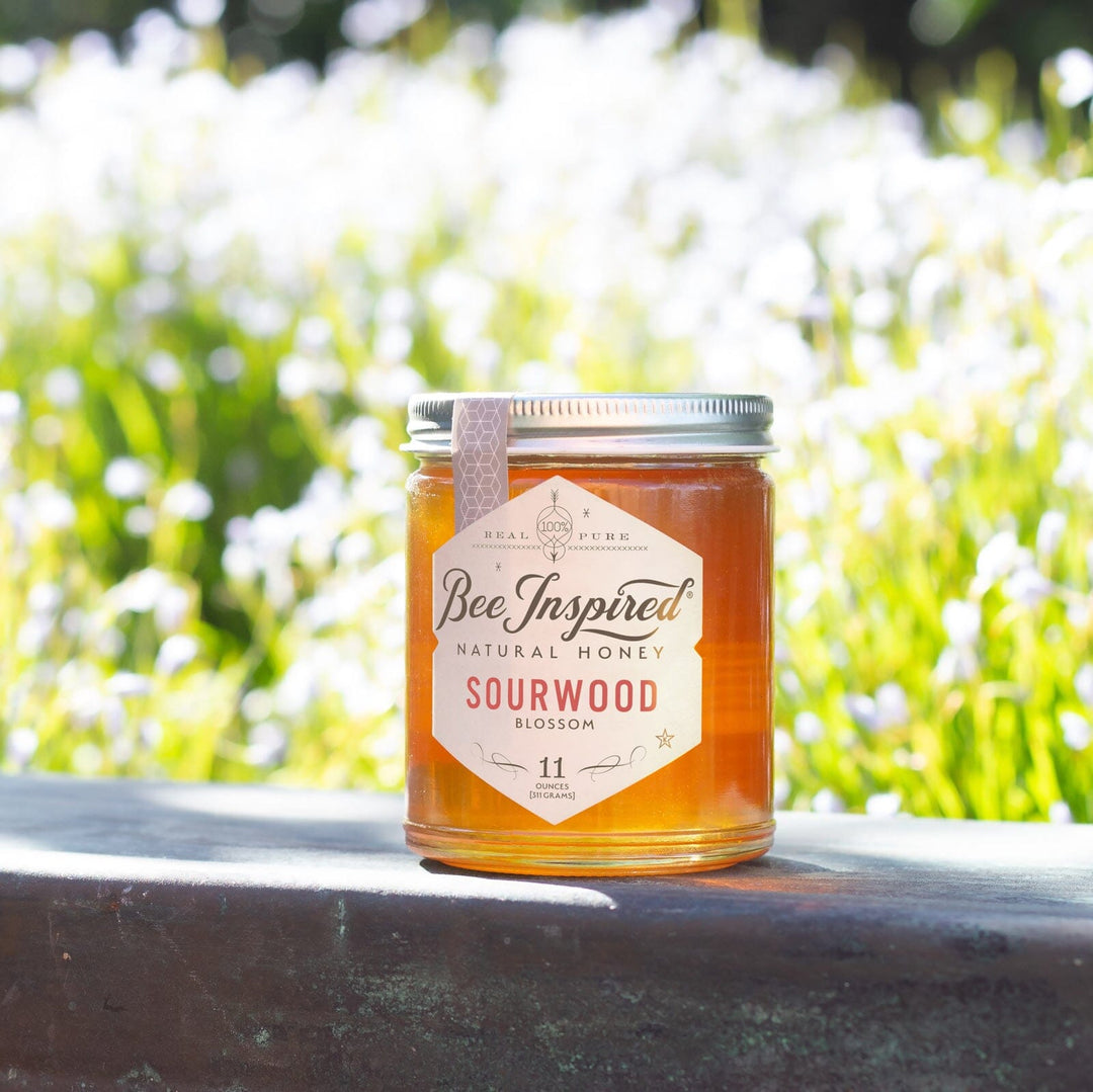 Sourwood Honey in field