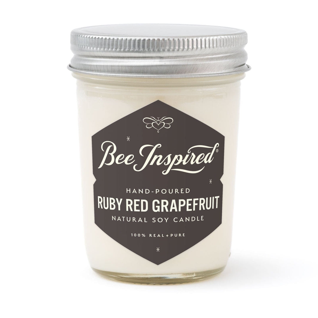 Ruby Red Grapefruit Jelly Jar Candle
