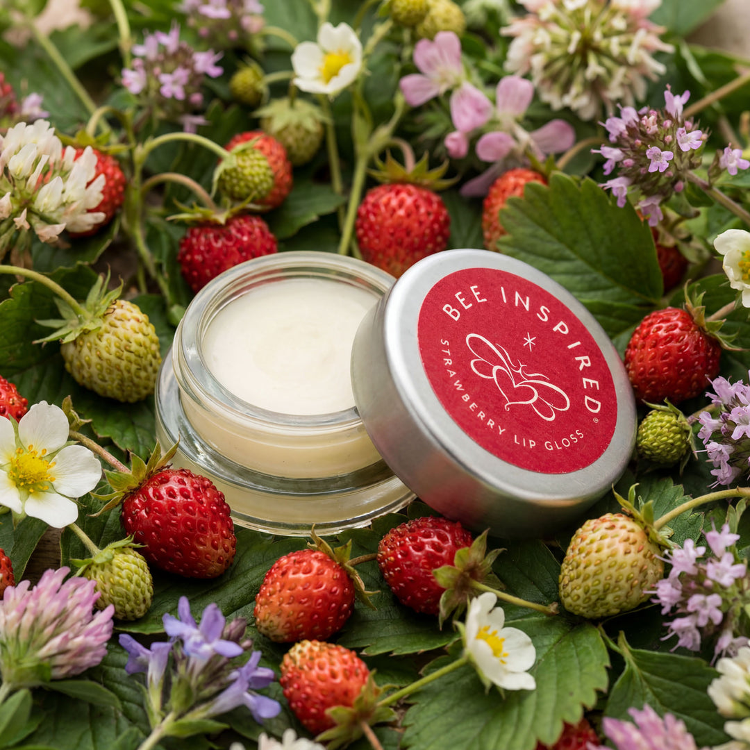 hemp seed lip oil therapy strawberry Strawberry Lip Gloss