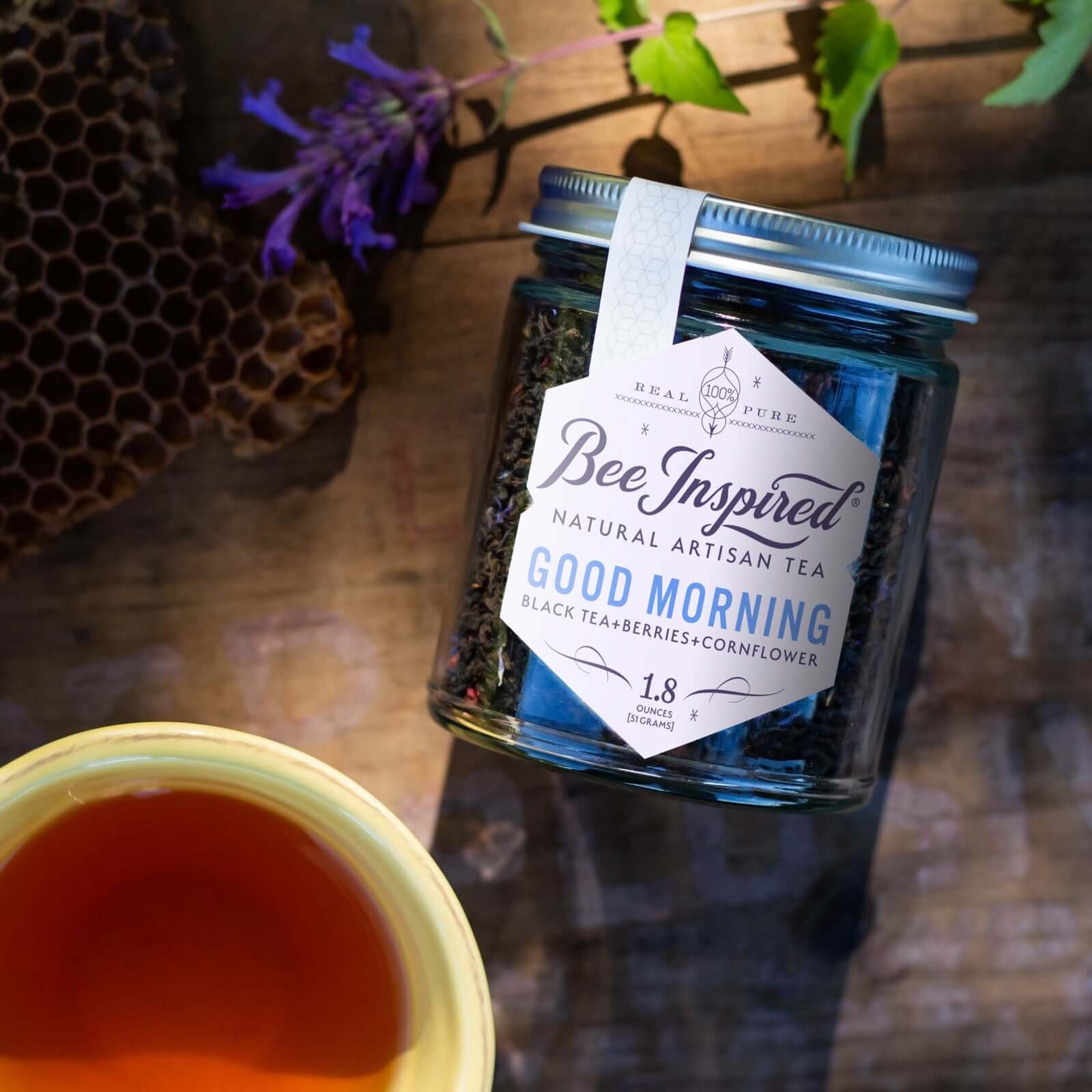 Good Back Tea Good Morning Loose Leaf Black Tea Blend | Bee Inspired Goods