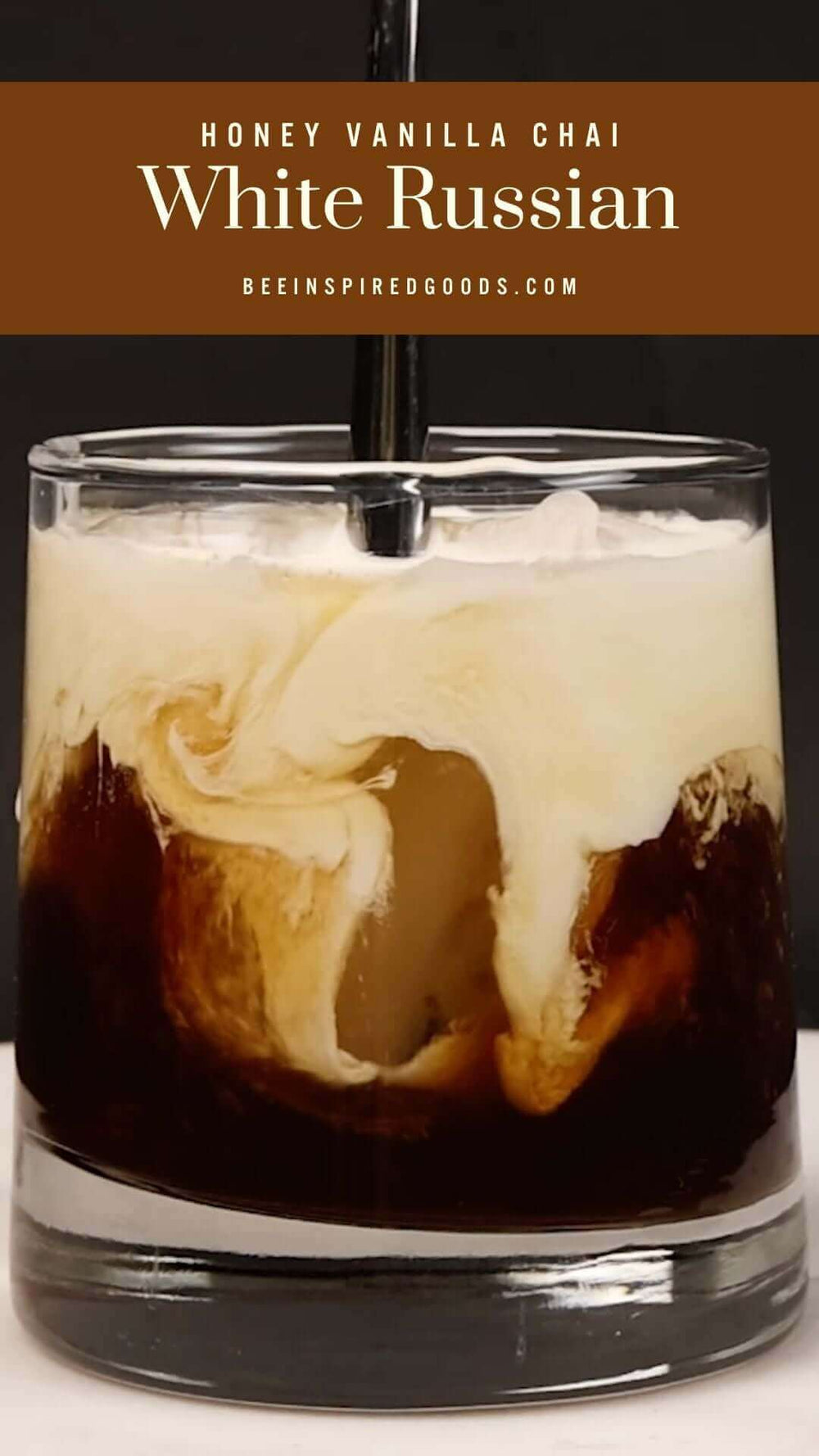 "Honey Vanilla Chai White Russian beeinspiredgoods.com"