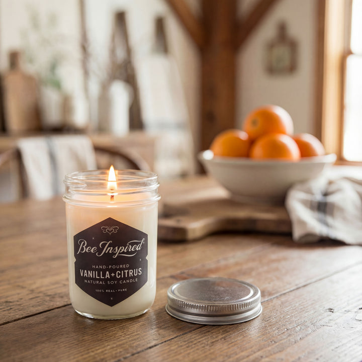 Vanilla+Citrus Soy Candle