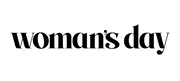 Black woman's day logo on white 