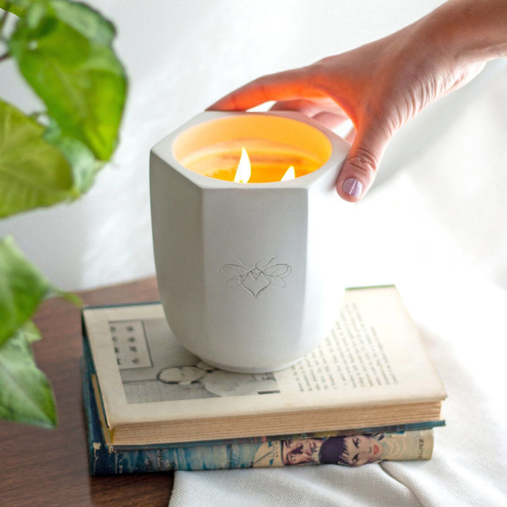 Hive Hex Candle